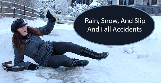 Rain, Snow, And Slip And Fall Accidents Ontario